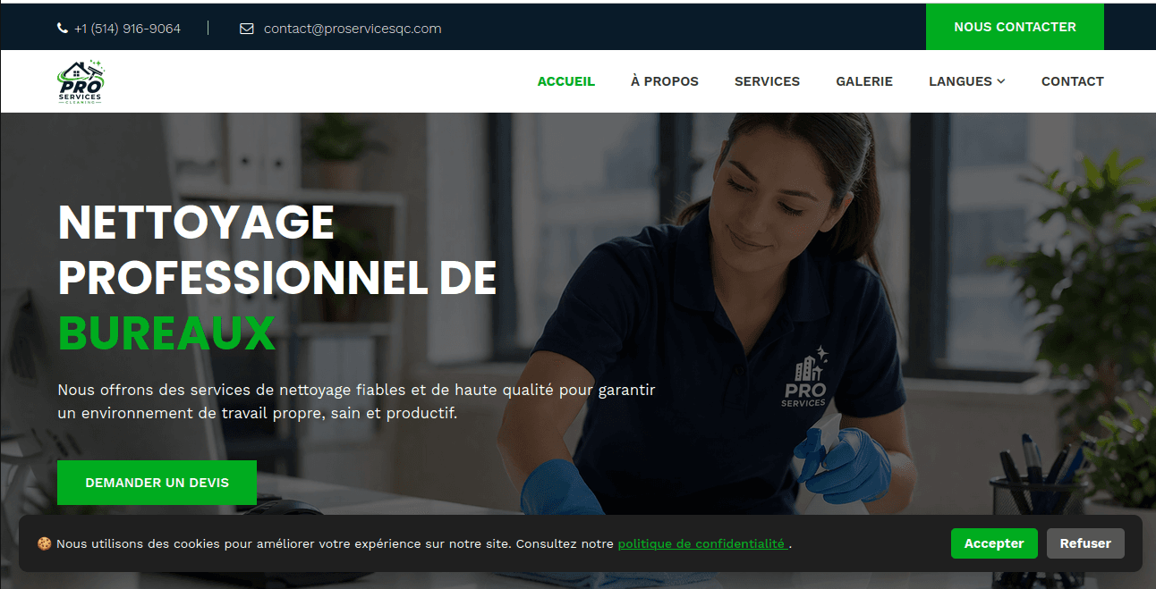 Site Web Pro Services